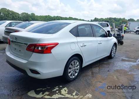 2019 Nissan Sentra S z USA, uszkodzony, nr VIN 3N1AB7AP1KY312763